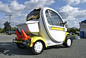 Small Electric Car for Traffic Enforcement