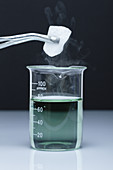 Dry ice acidifies water, 1 of 5