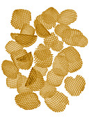 Potato chips, X-ray