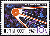 Sputnik Stamp