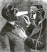 Laryngoscope with Electric Light, 1897