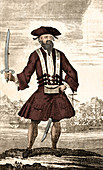 Blackbeard, Edward Teach, English Pirate