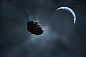 Comet Threatening Earth, Conceptual