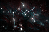 Constellation of Sagittarius the Archer