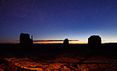 Monument Valley sunrise, Navajo reservation, USA