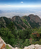 View from Sandia Peak, USA