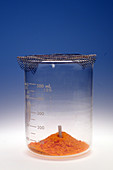 Ammonium dichromate volcano, 1 of 4