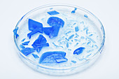 Formation of copper sulphate crystals, 3 of 3