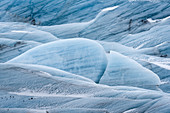 Ice at Svinafellsjokull glacier tongue, Iceland