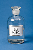 Bottle of Sulfuric Acid