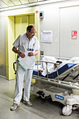 Stretcher of Bordeaux Hospital