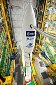 ADM-Aeolus satellite launch preparations
