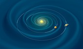 Heliospheric current sheet, illustration