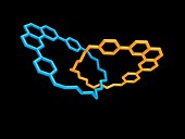 Catenane, molecular molecule