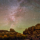 Milky Way over Canyonlands National Park, USA