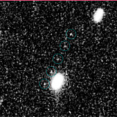 Discovery of 2014 MU69 (Ultima Thule), HST montage