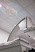 Scanner in a children's radiology department