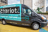 Chariot commuter shuttle van