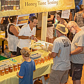 Honey tasting event