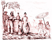 New Guinea islanders, 18th century