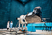 CHEOPS exoplanet-observing satellite electromagnetic testing