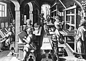 Nova Reperta, The Invention of Book Printing