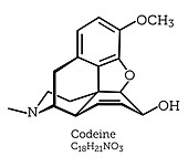 Molecular Structure of Codeine