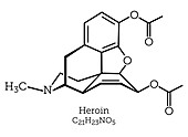 Molecular Structure of Heroin