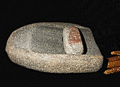 Metate and mano stone tool