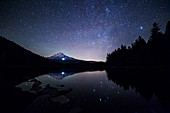 Trillium Lake OR at Night
