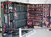 Rebuilt Bombe Decryption Machine, Bletchley Park