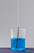 Iron Nail in Copper Sulphate, 1 of 2