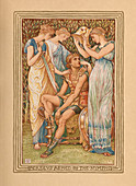 Perseus Armed by the Nymphs
