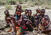 Hadza Women and Children, Tanzania