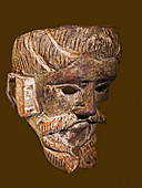 Conquistador Mask, Maya Country Culture, Guatemala