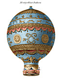 Montgolfiers' Balloon, Illustration