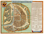 Joan Blaeu, Moscow, City Map, 17th Century