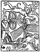 Torture, The Breaking Wheel, 1517