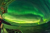 Aurora over Barents Sea