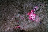 Carina Nebula and the Football Cluster