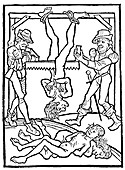 Medieval Execution, Death by Sawing, 1474