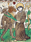 Saint Bernard Vanquishing the Devil