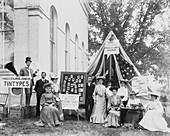 Frances Johnston Tintype Tent, 1903