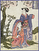 Japanese Lovers, 18th Century