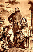 19th Century Jewish Algerians, illustration