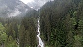Simmenfaelle waterfall, Switzerland