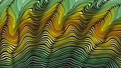 Abstract waves animation