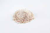 Homemade French shallot salt for salads, beef, veal and fish dishes