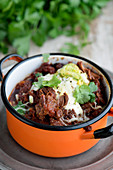 Chili with moose meat