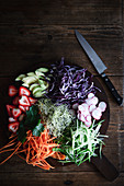 Vegetables on the Chopping Board